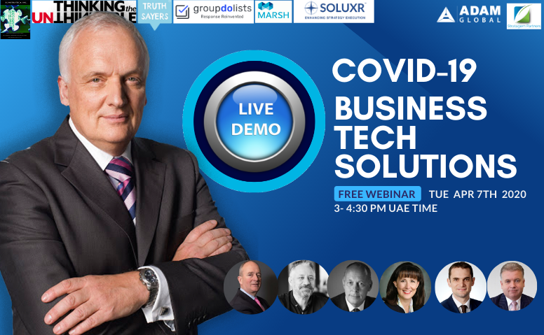 COVID-19 Business Tech Solutions: LIVE DEMO: FREE WEBINAR