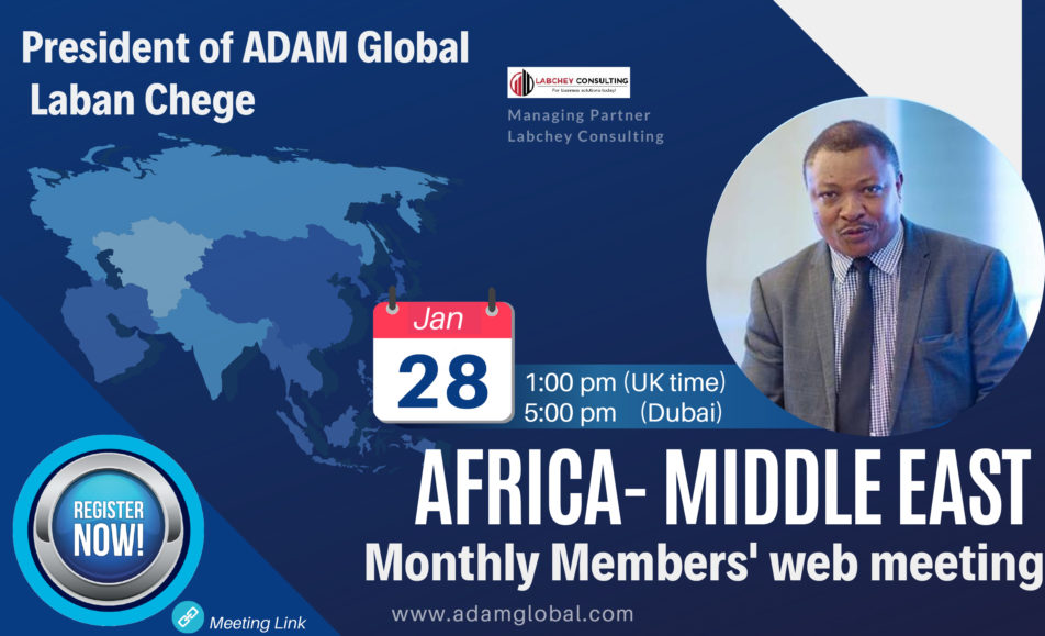 AFRICA-MIDDLEEAST Monthly Members’ web meeting – Jan 2021